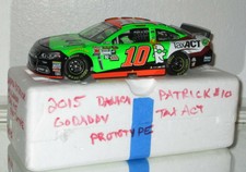 2015 PROTOTYPE DANICA PATRICK #10 GODADDY TAX ACT 1/24 car RARE PROTOTYPE WOW 