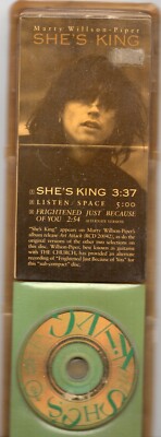 Marty Willson-Piper CD-SINGLE 3-Inch SHE'S KING   1988 USA long plastic blister