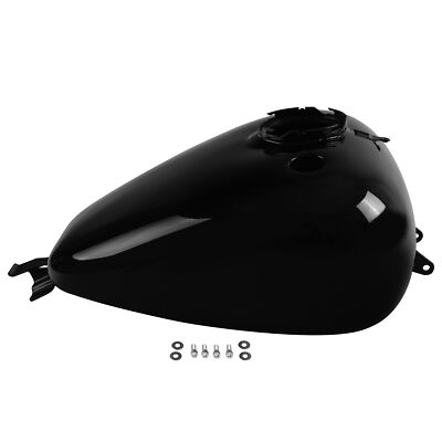 Harley-Davidson ブラックタンク新古品 Vivid Black 6 Gallon Fuel Gas Tank Fit For Harley Touring CVO
