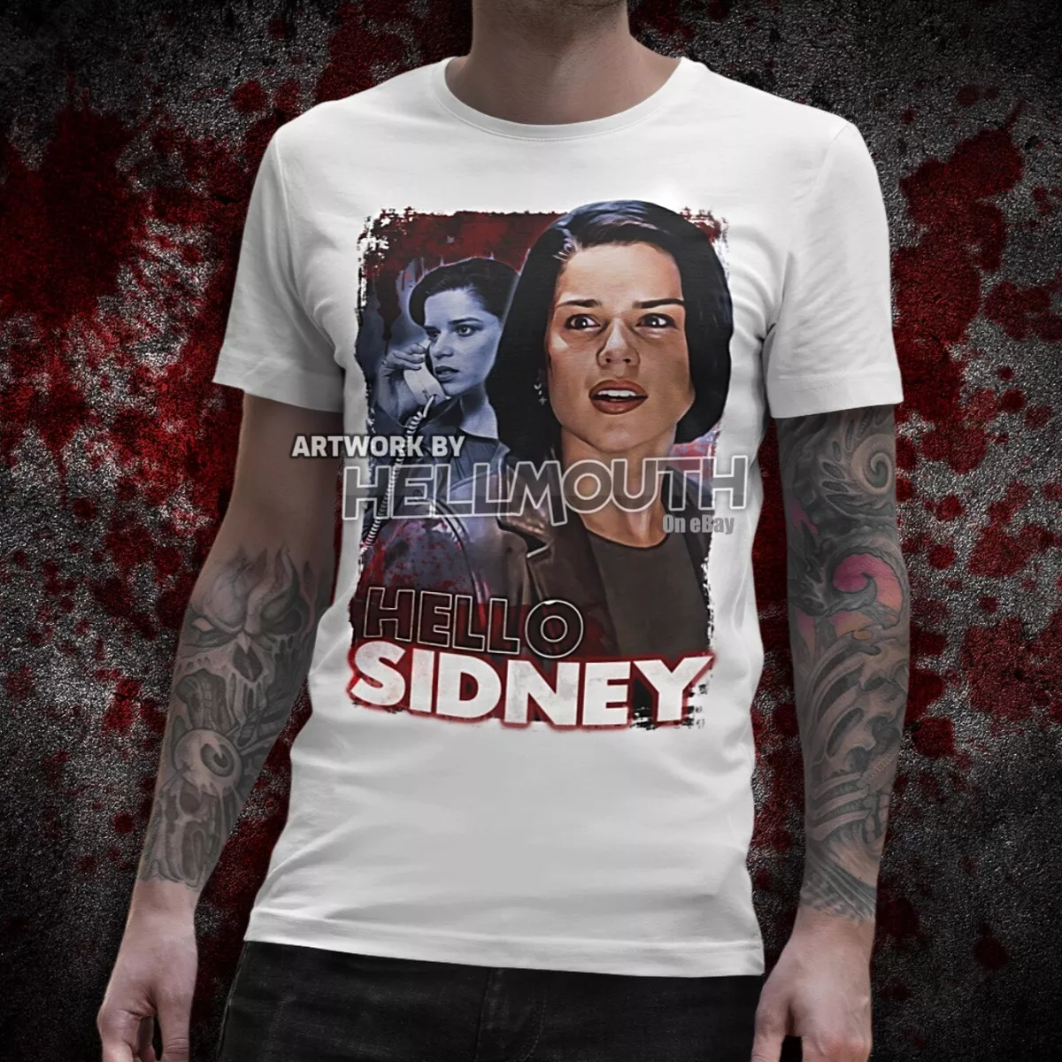 SIDNEY PRESCOTT SCREAM TShirt, Neve Campbell Scary Movie T-Shirt S