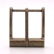 Heel Bar Buckle Antique Brass 1-1/4" 1652-09