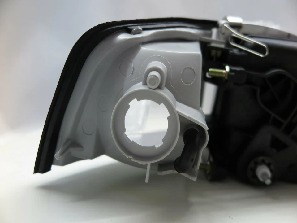 Faro transparente cromado Mirage MK5 1995-2003 2D/3D para Mitsubishi LHD Foto 4 de 4