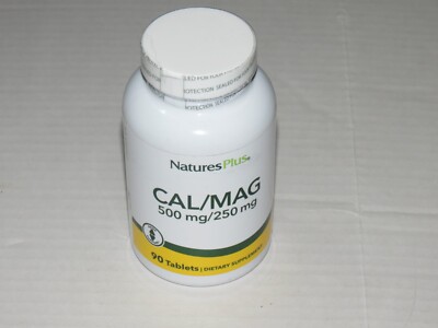 b7 Cal/Mag 500/250 mg Tablet Nature's Plus (3363) bb 08/2025