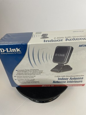D-Link Wi-Fi Directional Indoor Range Extender Antenna ANT24-0600 2.4GHz 
