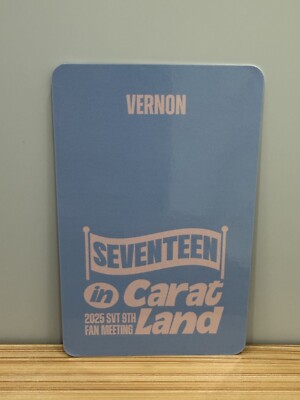 SEVENTEEN in CARAT LAND 2025 SVT 9TH FAN MEETING CARAT ZONE MEMBER