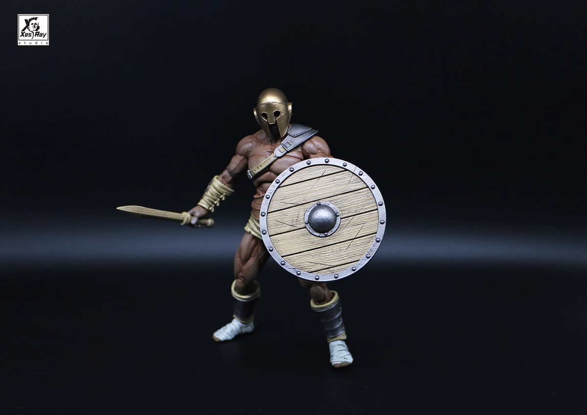 XR-012A: XesRay Studio 1/12 scale Gladiator Action Figure - Male