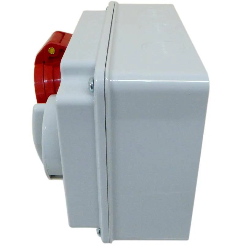 16 Amp 5 Pin 400V IP44 3 Phase Interlock Switch Socket and Plug 16A 3P+N+E 415V - Image 3 of 4