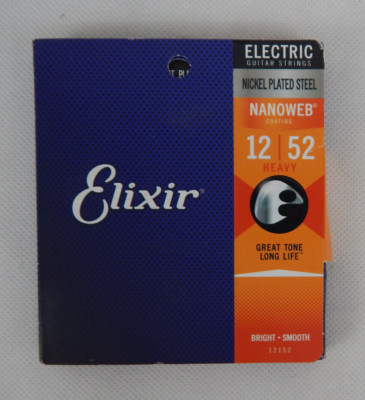 Elixir Nano Web 12152 Nickel Nanoweb Light Heavy 012-052 für E-Gitarre Saiten