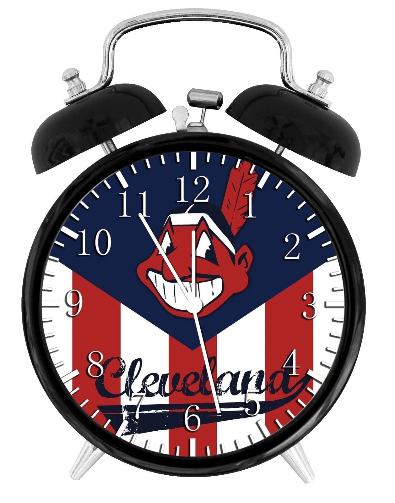 Relojes despertadores de Negro Béisbol y Radio Reloj