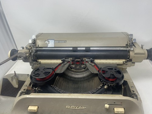 Vintage 1960er Royal Empress Elite 440 schwere Stahl Schreibmaschine Teile oder Reparatur - Bild 3 von 8