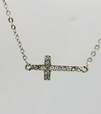 BRIGHTON Silver Starry Night Cross 