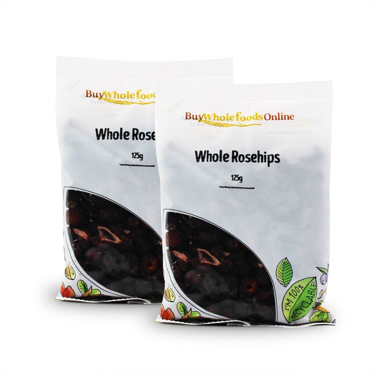 Whole Rosehips 250g | BWFO | Free UK Mainland P&P