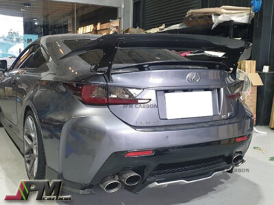 Fit 2015+ Lexus RCF RC-F Art GT Carbon Fiber Trunk Spoiler Wing CF