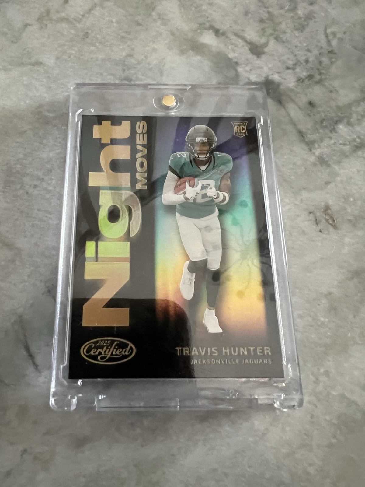 Panini Certified Football 2025 Night Moves Travis Hunter SSP