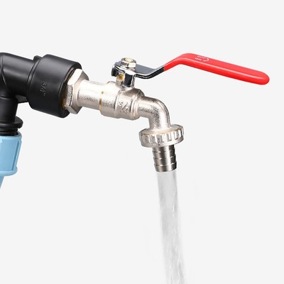 IBC gooseneck 3/4'' outlet tap rain water tank rain barrel container adapter de