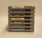 Lot of 7 Nintendo NES Game Bundle Gauntlet II, Spy Hunter, Dragon Warrior, etc