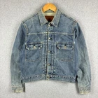 Levis 71507 Denim Jacket 38 Type 2 Redline Selvedge Big E LVC Japan Vintage 90s