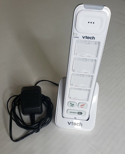 Vtech Amplified Accessory Handset Picture Dial Buttons Phone SN5307 W/ Manual