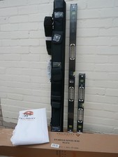 STABILA DARK SHADOW 196/2 24" & 48" HEAVY DUTY SPIRIT LEVELS + 0888 VELOCITY BAG
