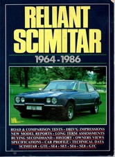 RARE Brooklands Books Reliant SCIMITAR GTE SE4 SE5 SE6 SE8 GTC R M CLARKE VVGC