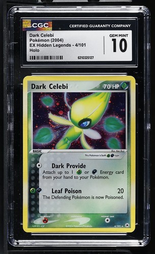 Dark Celebi graded CGC 10 for sale on eBay