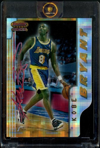 Kobe Bryant [Atomic Refractor] #BP10 1996 Bowman's Best Picks card