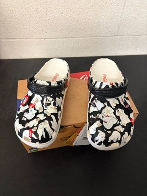Crocs Coca Cola CLassic Clog White 209314-100 Size Men 9 poler bear