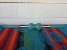 Nikken MagCreator Mag Creator Magnetic Back  Body Massage Roller Green