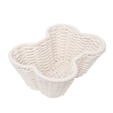 JJSQ Dog Toy Basket for Storage, Pet Toy Organizer Bin, Cotton Rope Baskets