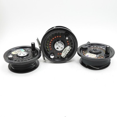 Scientific Anglers System 2 78 Fly Reel. Made in England. W/ 2 Spare Spools.