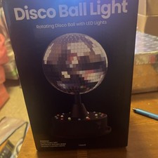 Obrotowa lampa dyskotekowa ze światłami LED