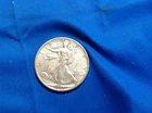1945-S Walking Liberty Half Dollar (lt blue)