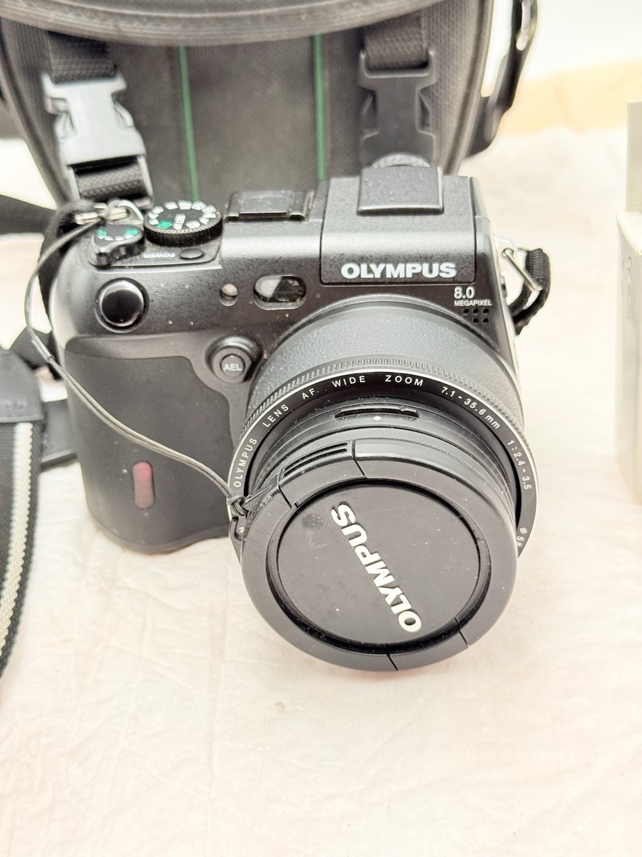 【動作確認済】Olympus CAMEDIA C-8080 WIDE ZOOM デジタルならではの多彩な絵作りができるハイエンド800万画素5倍ズーム