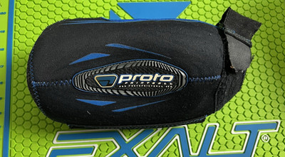 PROTO 68 CI /4500 NEOPRENE PAINTBALL TANK COVER PROTECTOR- BLUE/ BLACK -VINTAGE