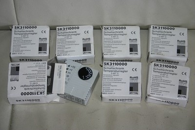 7 Stück Thermostat Schaltschrank-Innentemperaturregler Rittal SK3110000