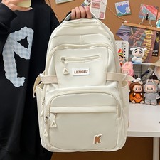 Women Backpack Waterproof Simplicity Large Capacity School Bag Travel Bags UK