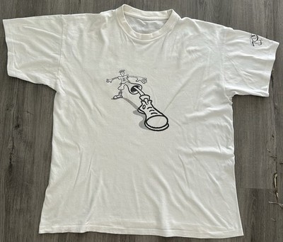 Vintage 80s Fido Dido 7UP Soda drink promo euro T-shirt