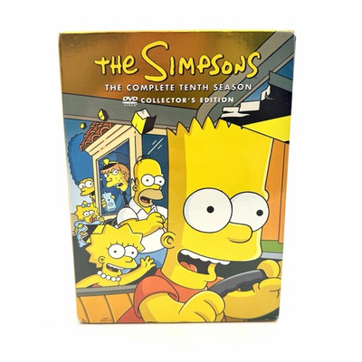 #ad The Simpsons: The Complete Tenth Season 10 DVD Collector#x27;s Edition TV Comedy $14.99