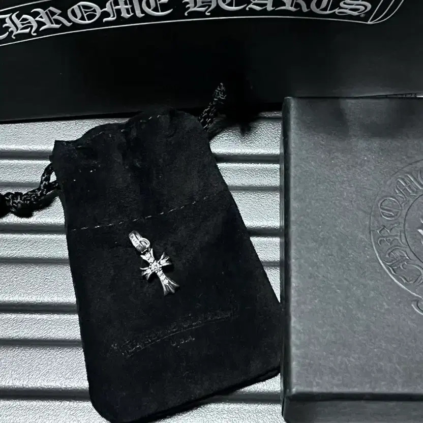 Chrome Hearts Baby Pet Full Pave Necklace - New thumbnail 3