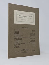 Margaret C Anderson / Little Review Literature Drama Music Art February 1915 Vol