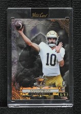 2024 Wild 7 Card Studs Promo Spades 1/1 Sam Hartman #P7CES-SH Rookie RC 7m3. rookie card picture