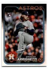 2024 Topps Update Spencer Arrighetti Rainbow Foil #US52 RC Astros