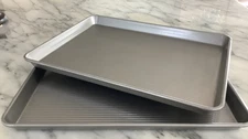 USA Pan Bakeware Half Sheet Nonstick Baking Pans- set of 2