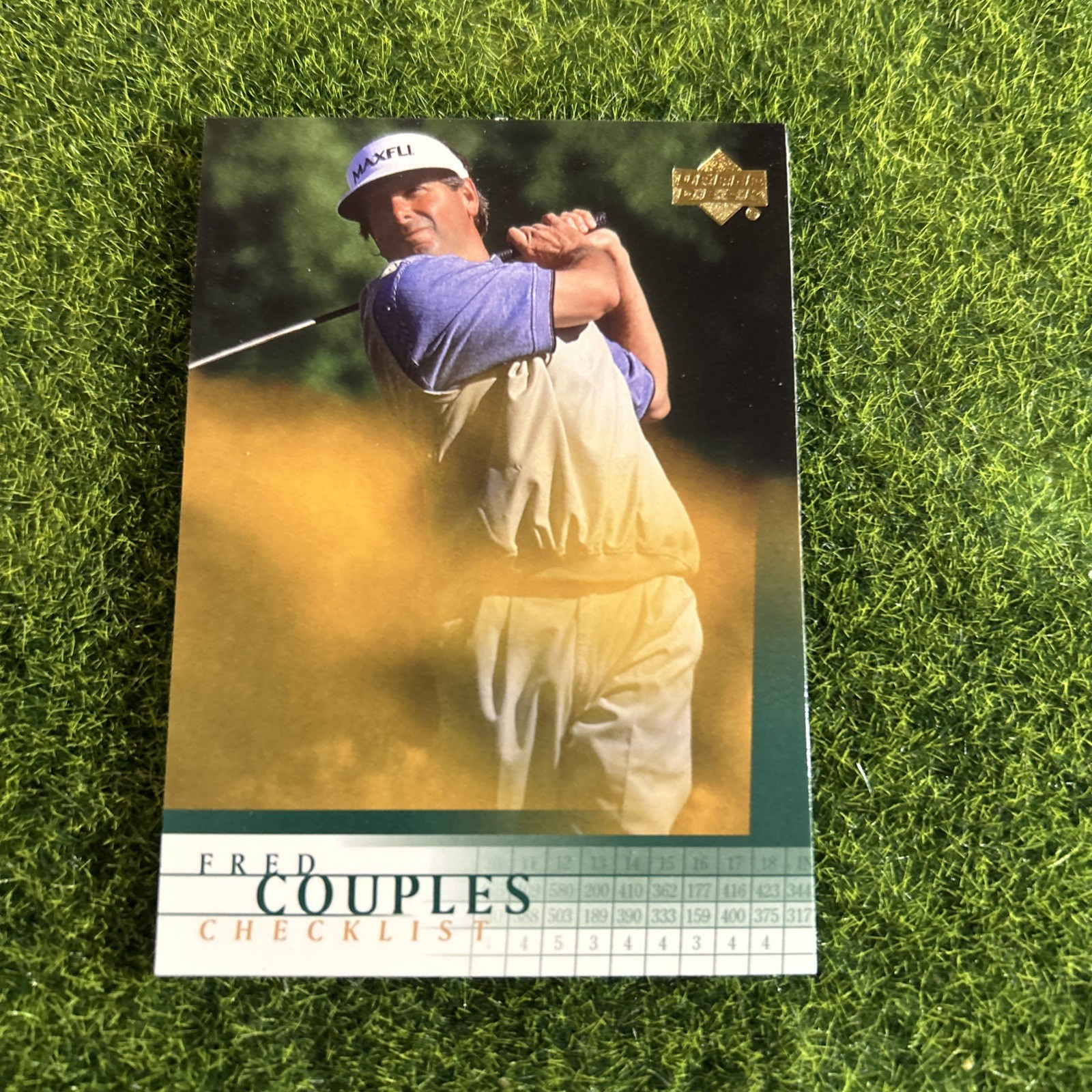 2001 Upper Deck Golf Fred Couples Checklist #198 Card G2