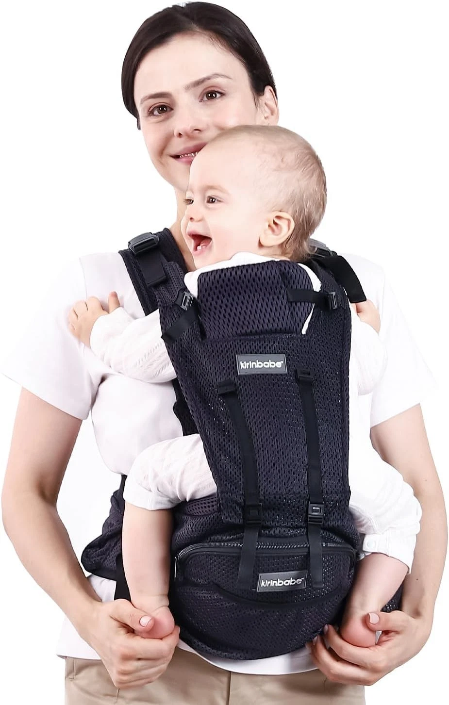 kirinbabe Baby Hip Seat Detachable 2-in-1 Baby Waist Stool Carrier Model BCS-020
