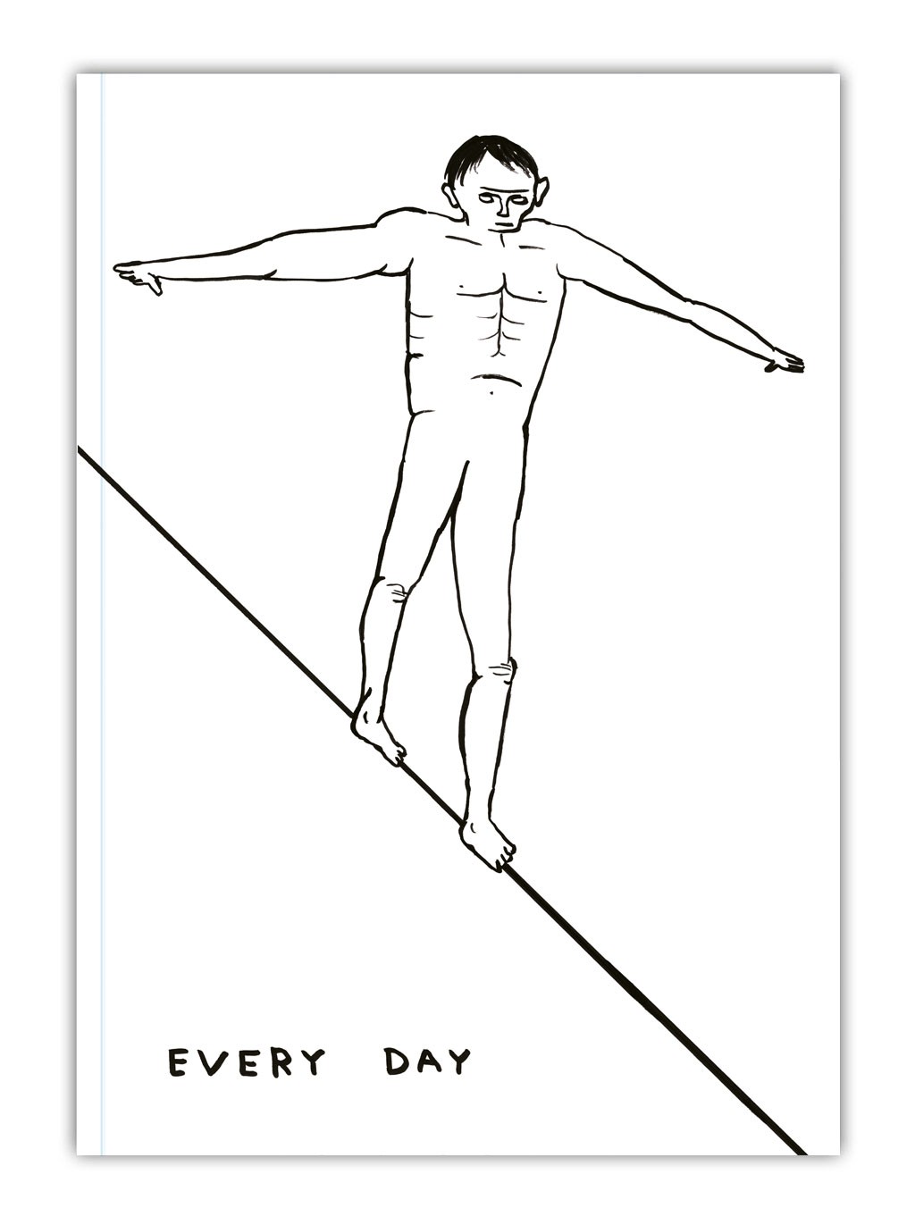 David Shrigley A5 Notepad Notebook Jotter Journal Funny Amusing Novelty Gift