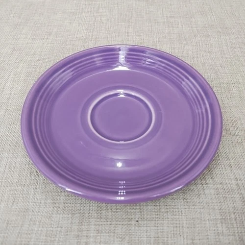 Fiesta Lilac Saucer 5 7/8" Vintage Fiestaware Retired EX Condition