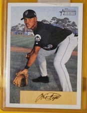 2002 Jose Reyes Rookie Card Bowman Heritage #183 (RC) NM-MT+. rookie card picture