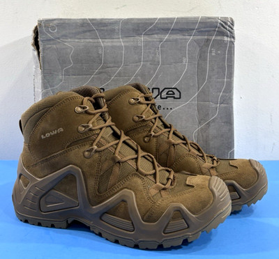 NIB 10 REG MEN'S LOWA ZEPHYR MID TF BOOTS COYOTE OP 310535