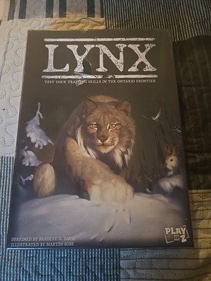 Lynx Board Game From Play to Z  Game.  NIB